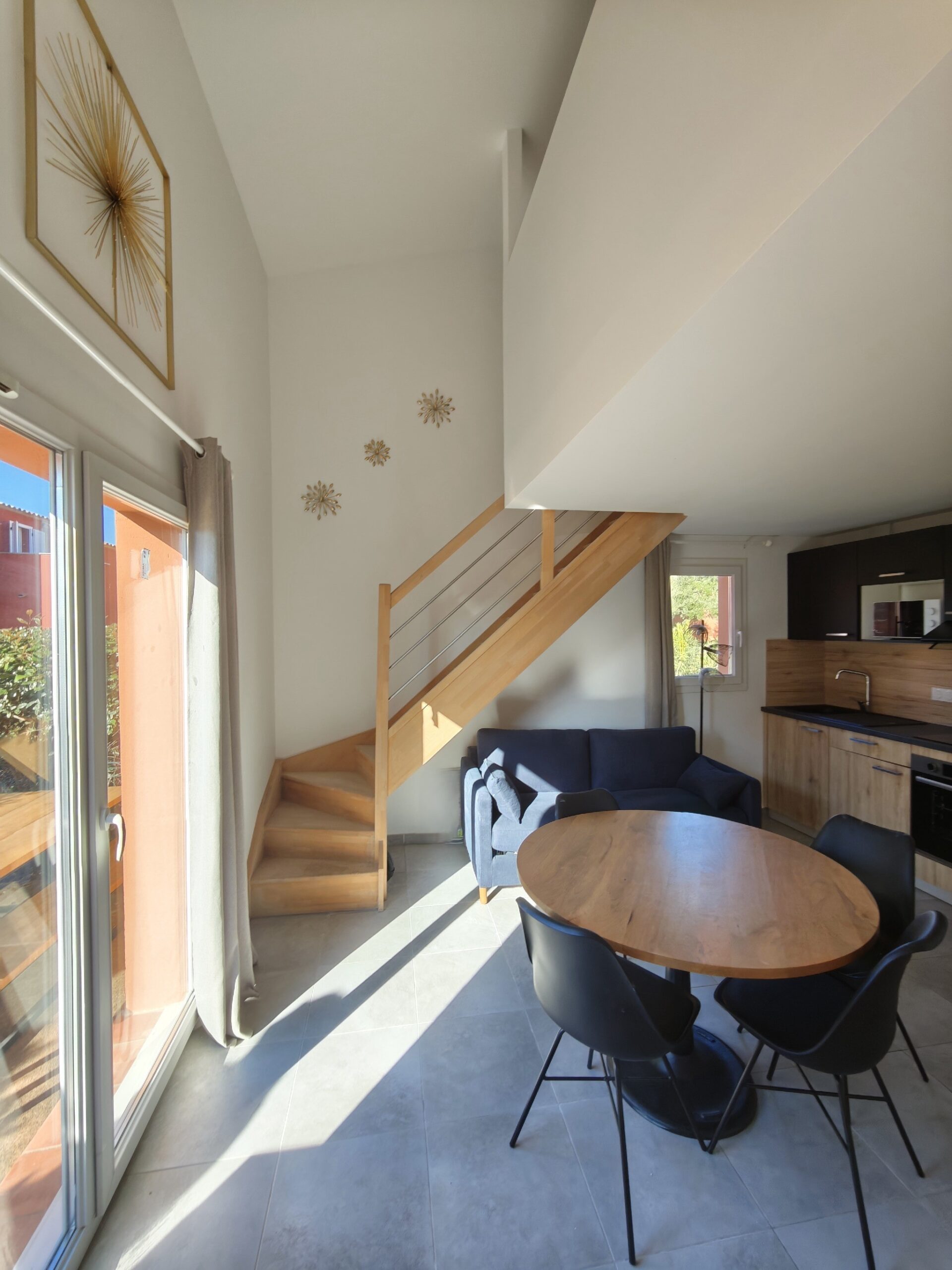 Vue extérieure de la villa