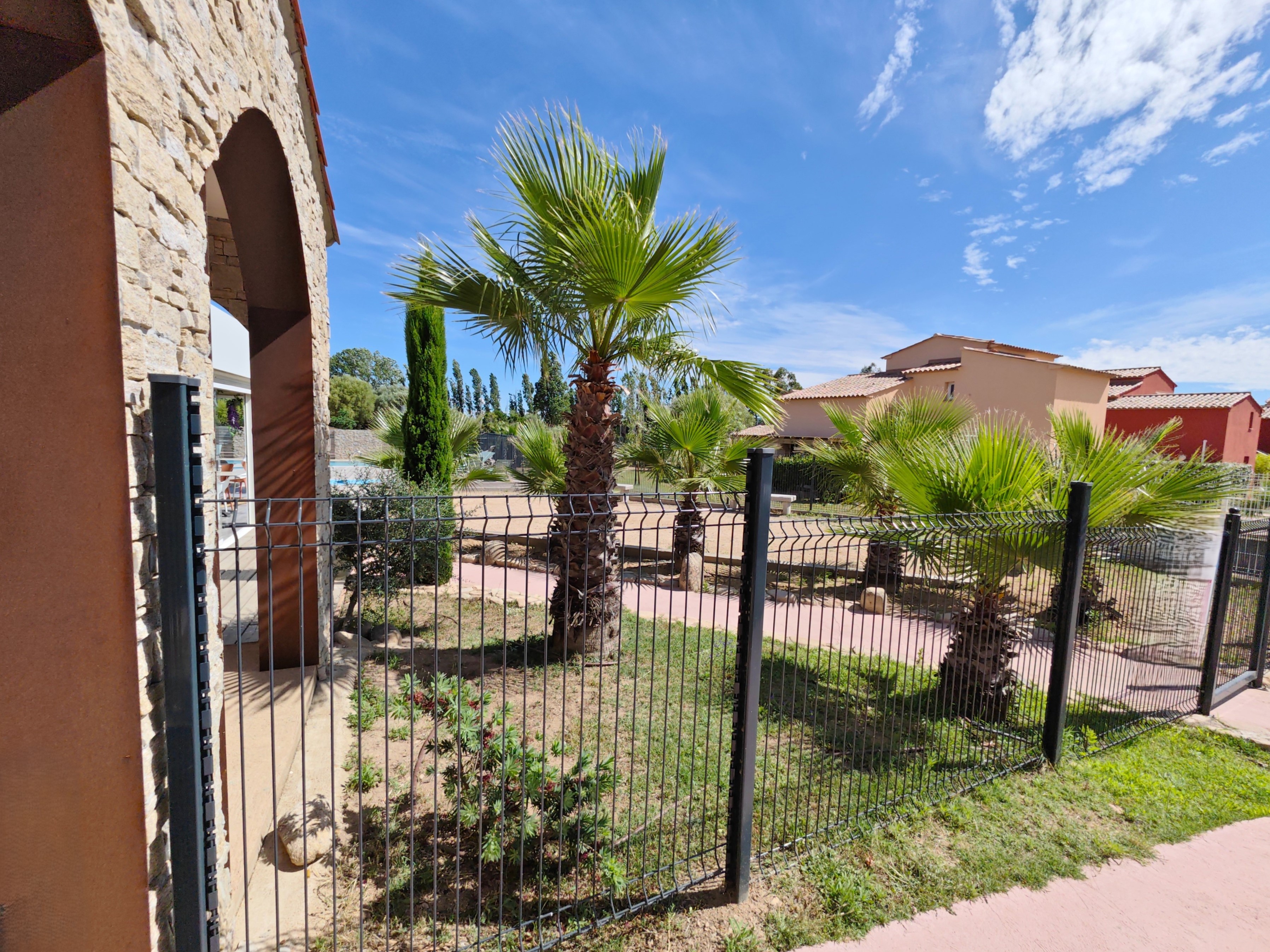 Jardin de la résidence